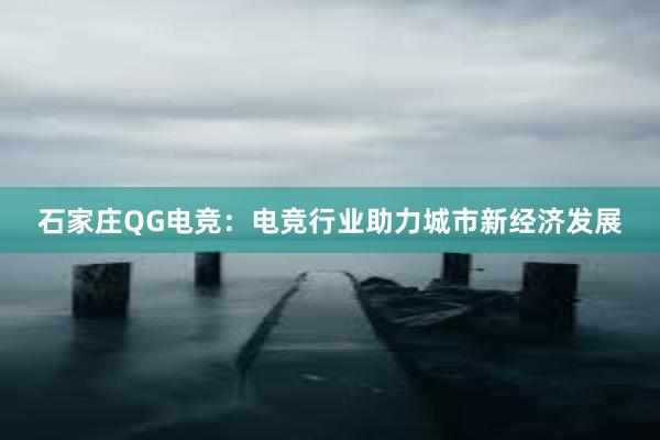 石家庄QG电竞：电竞行业助力城市新经济发展